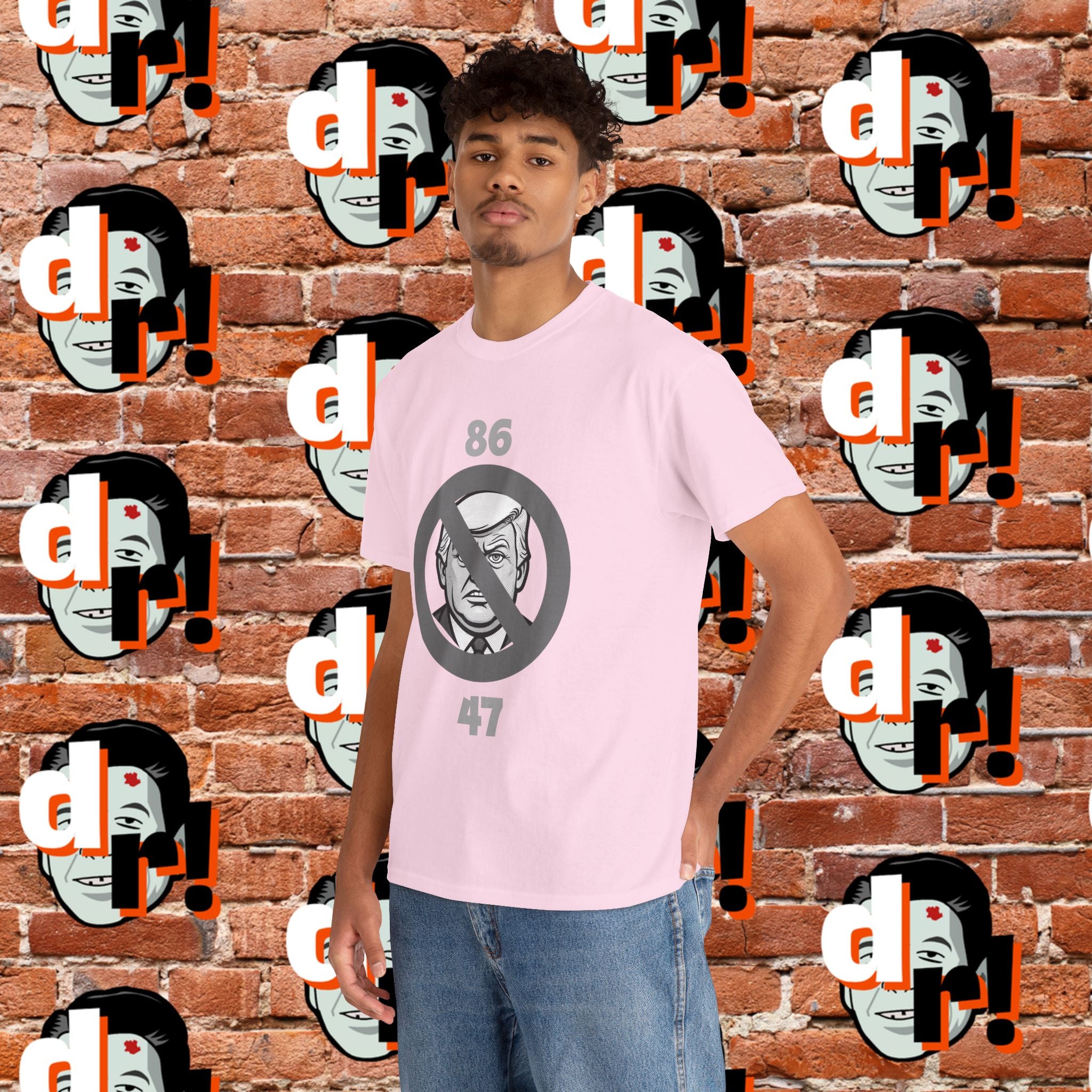 86/47 Monochrome Variant Unisex Heavy Cotton Tee