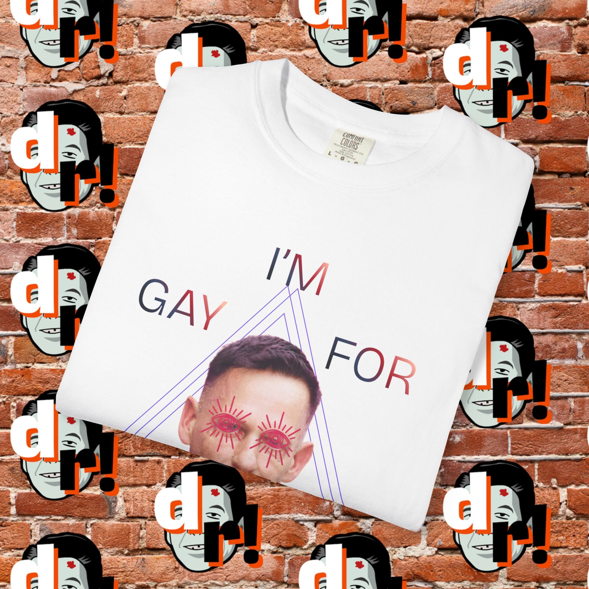Gay for Mass Surveillance Cotton T- Shirt