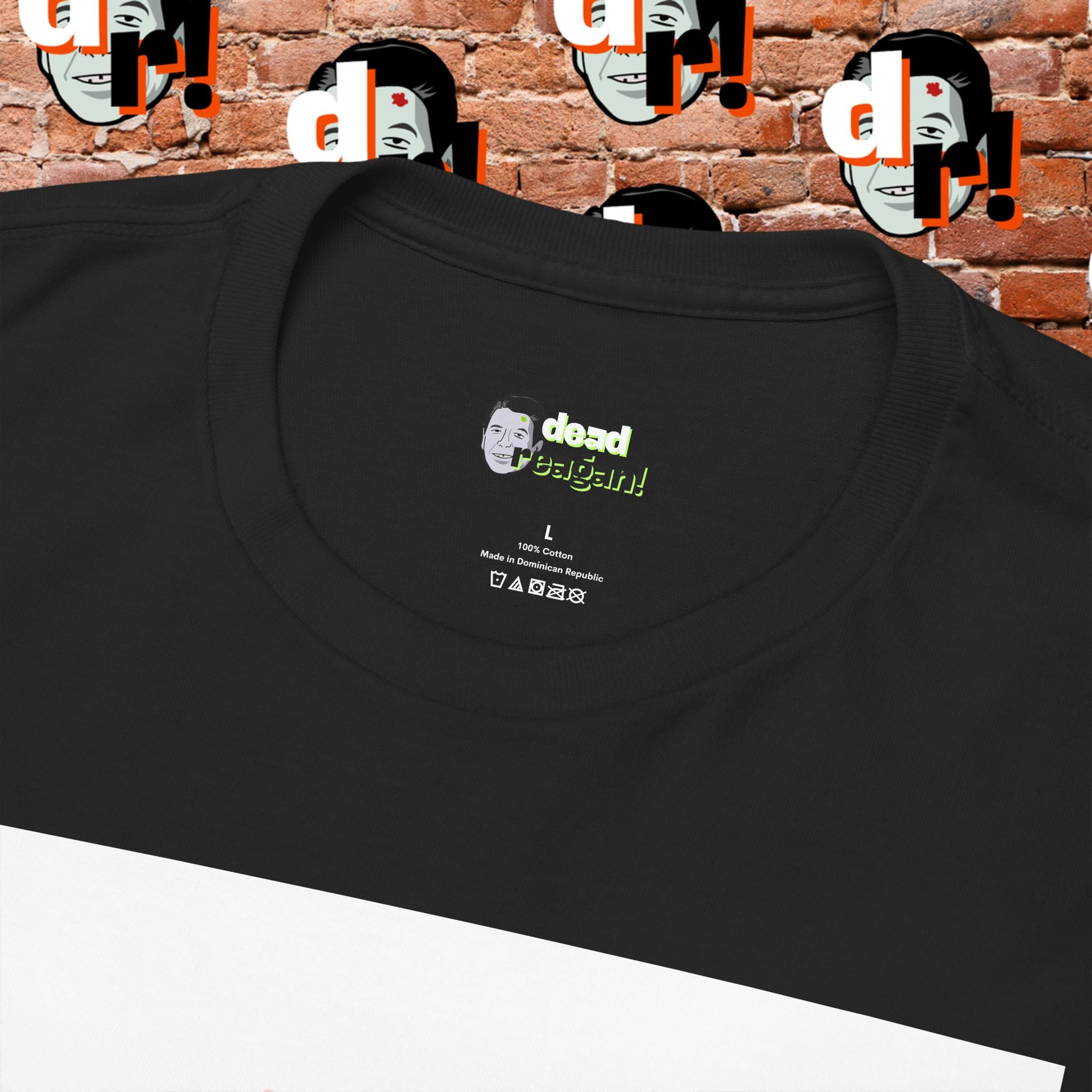 Savage Dead Reagan Graphic Tee Lime