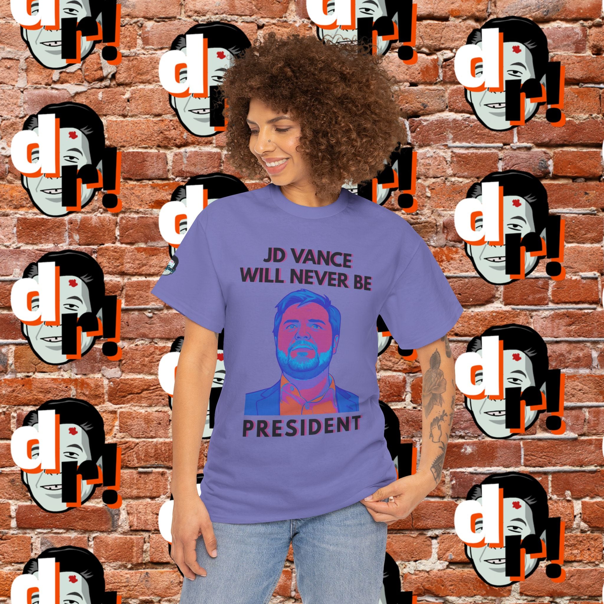 JD Black Unisex Heavy Cotton Tee