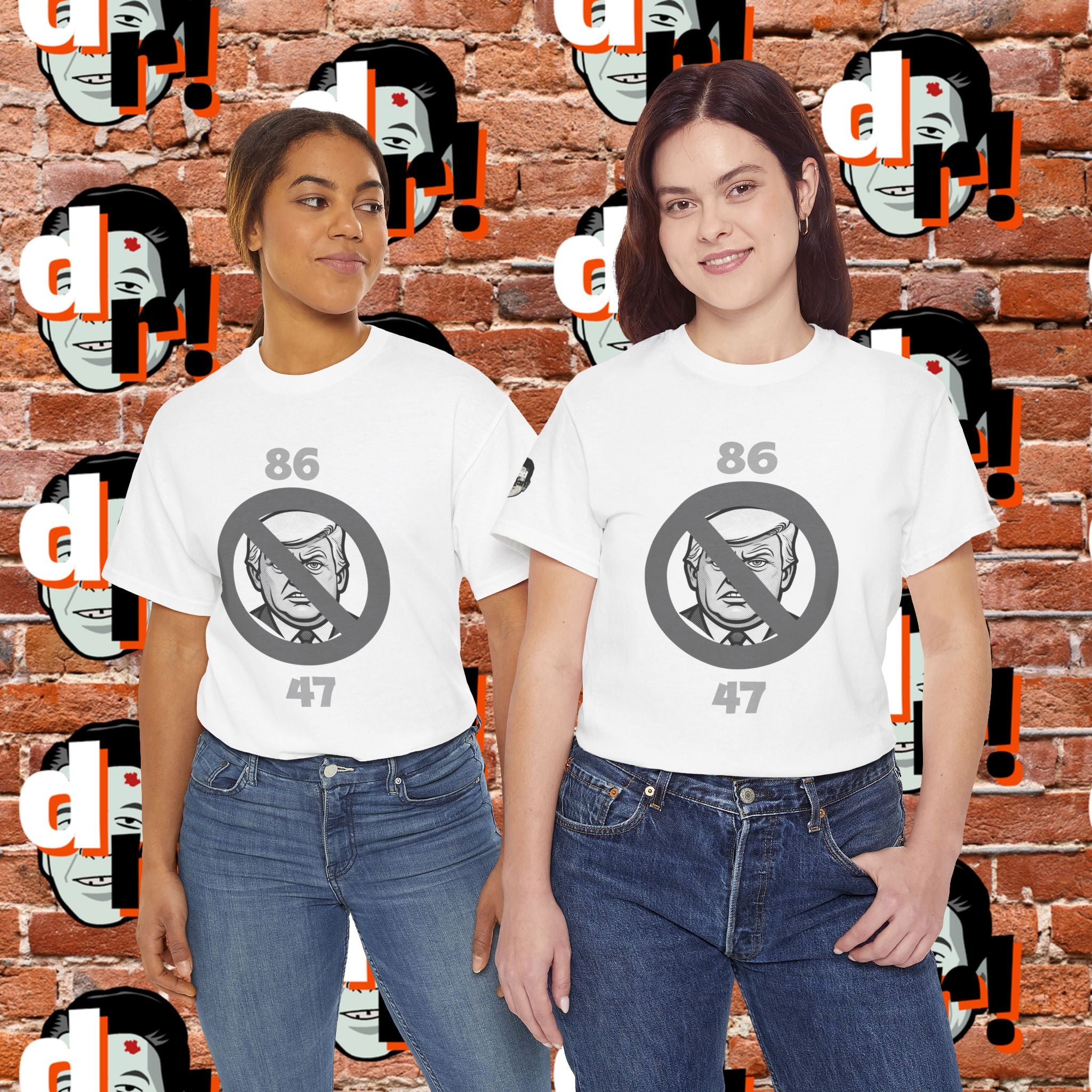 86/47 Monochrome Variant Unisex Heavy Cotton Tee
