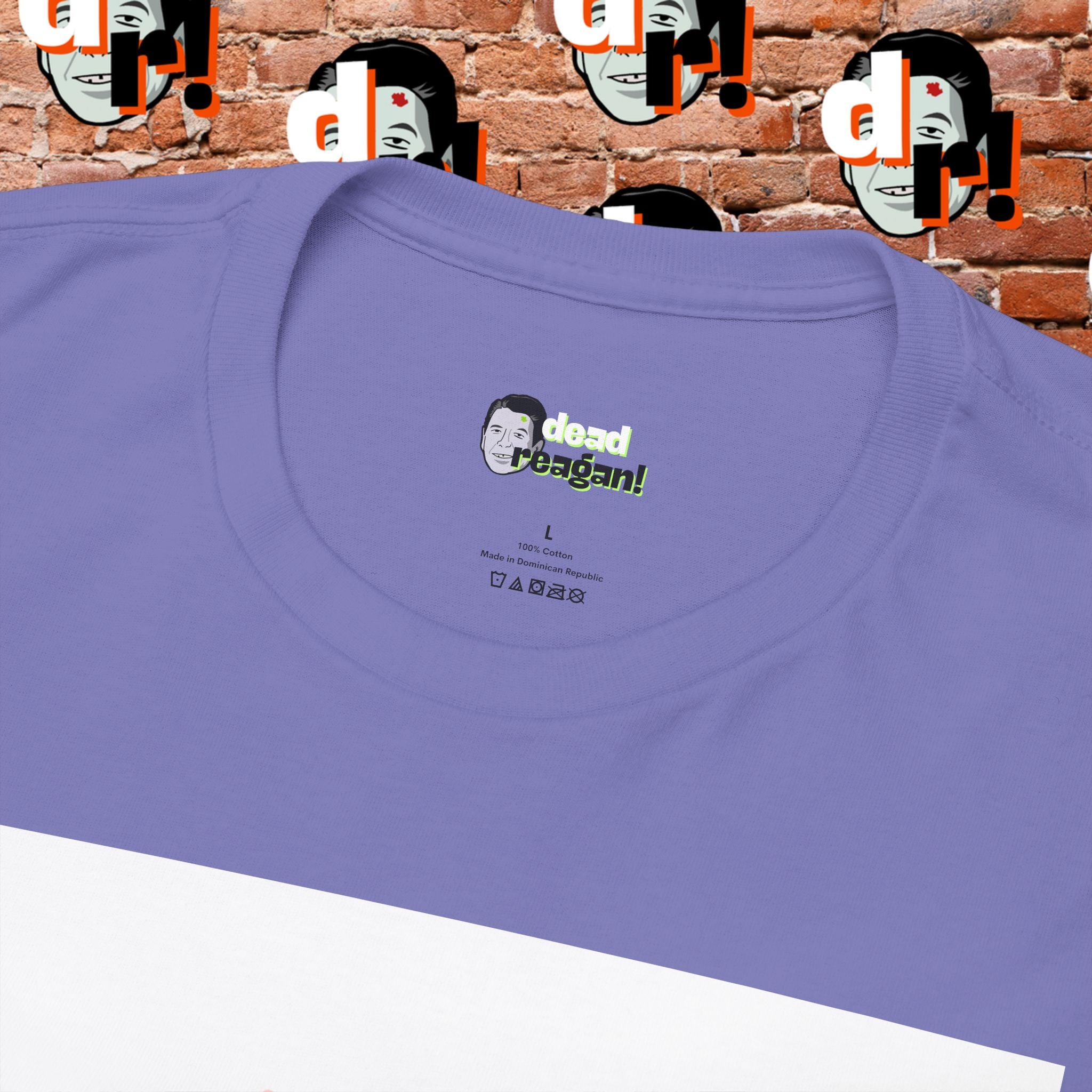 Savage Dead Reagan Graphic Tee Lime
