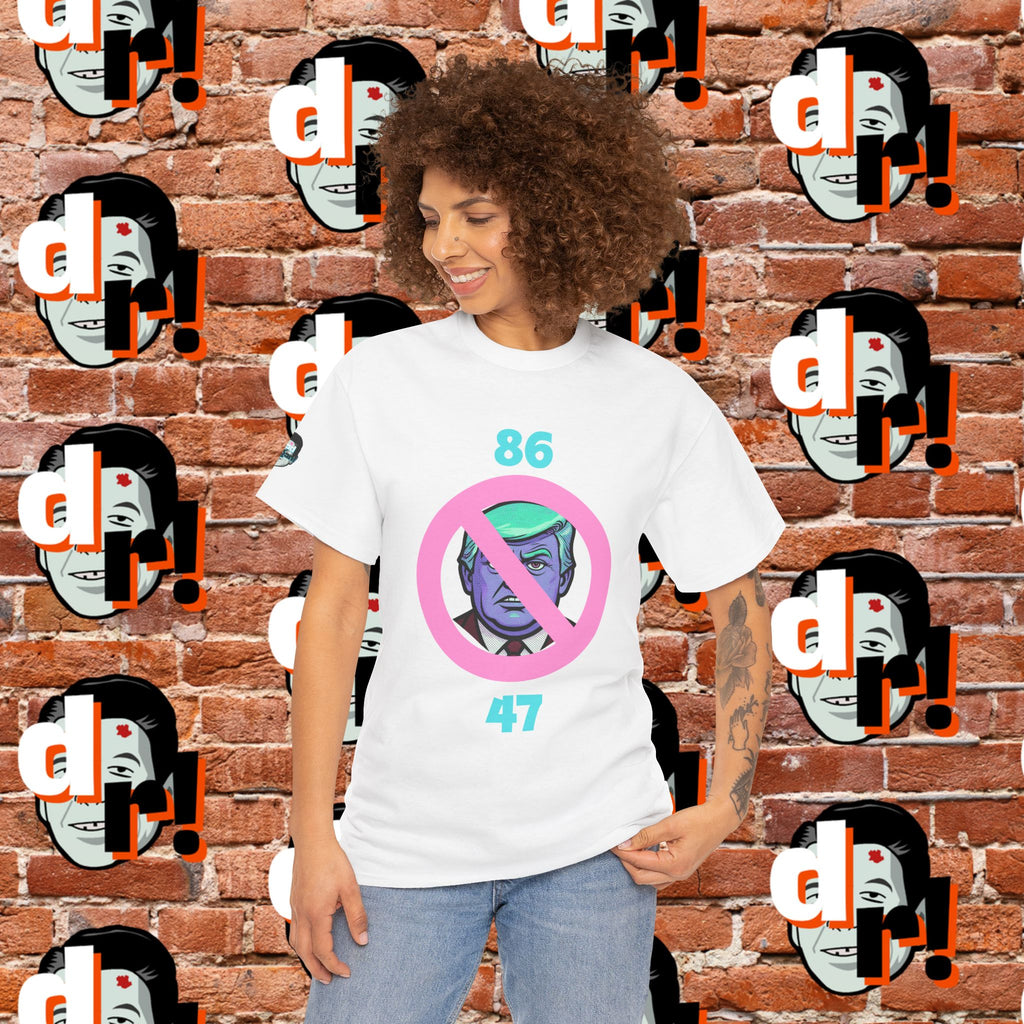 86/47 Teal & Pink Variant Unisex Heavy Cotton Tee