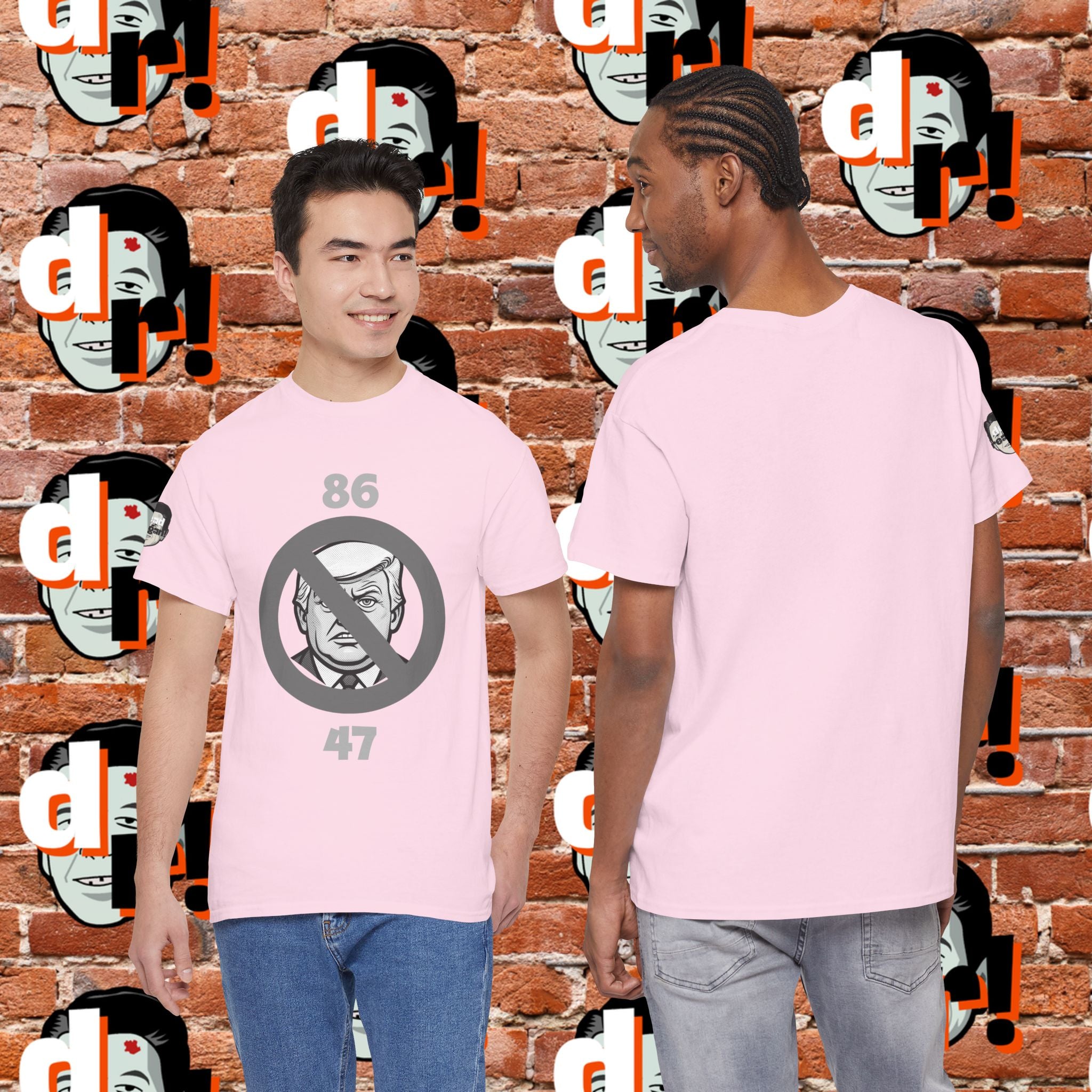 86/47 Monochrome Variant Unisex Heavy Cotton Tee