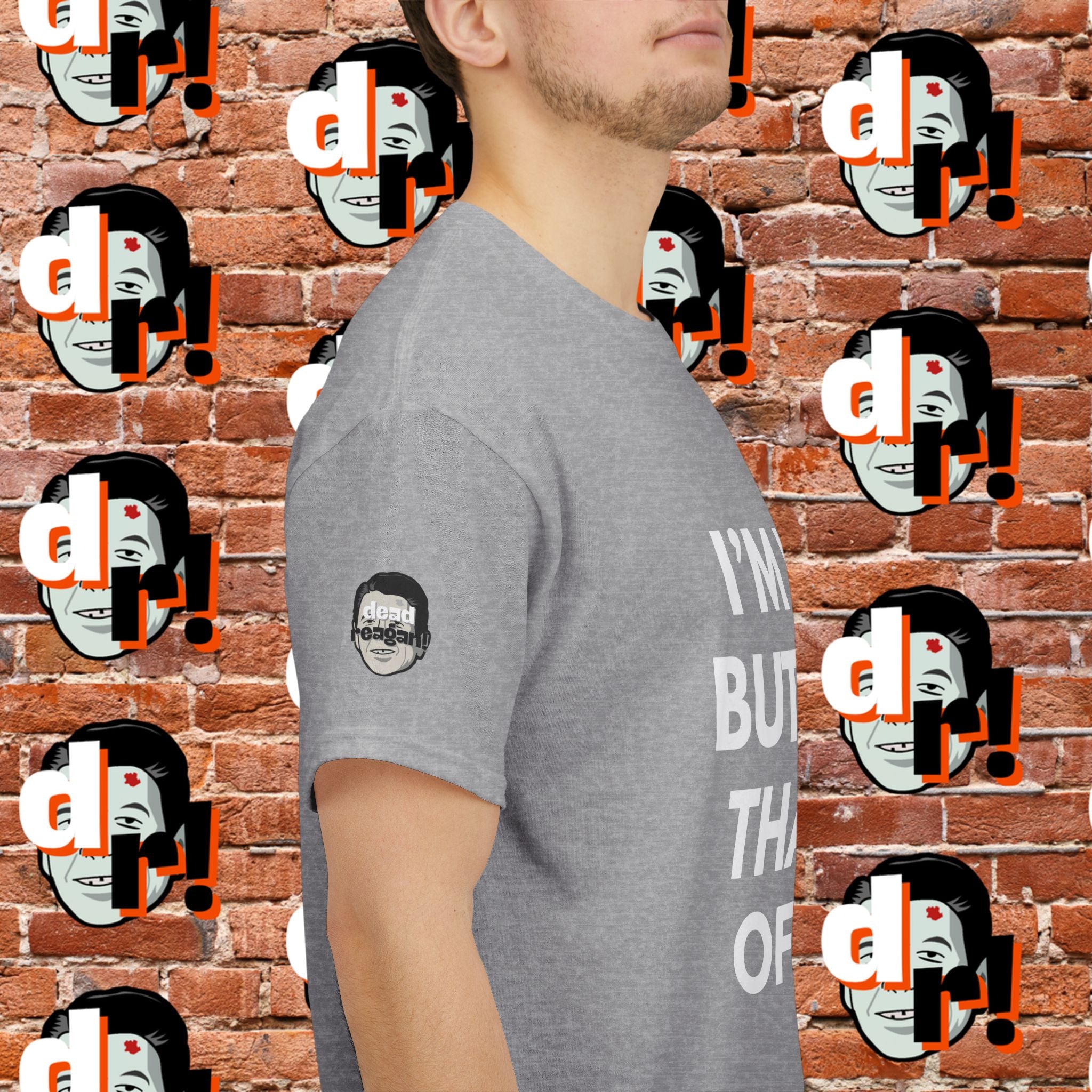 I’m White but… (White Letter) Unisex Heavy Cotton Tee
