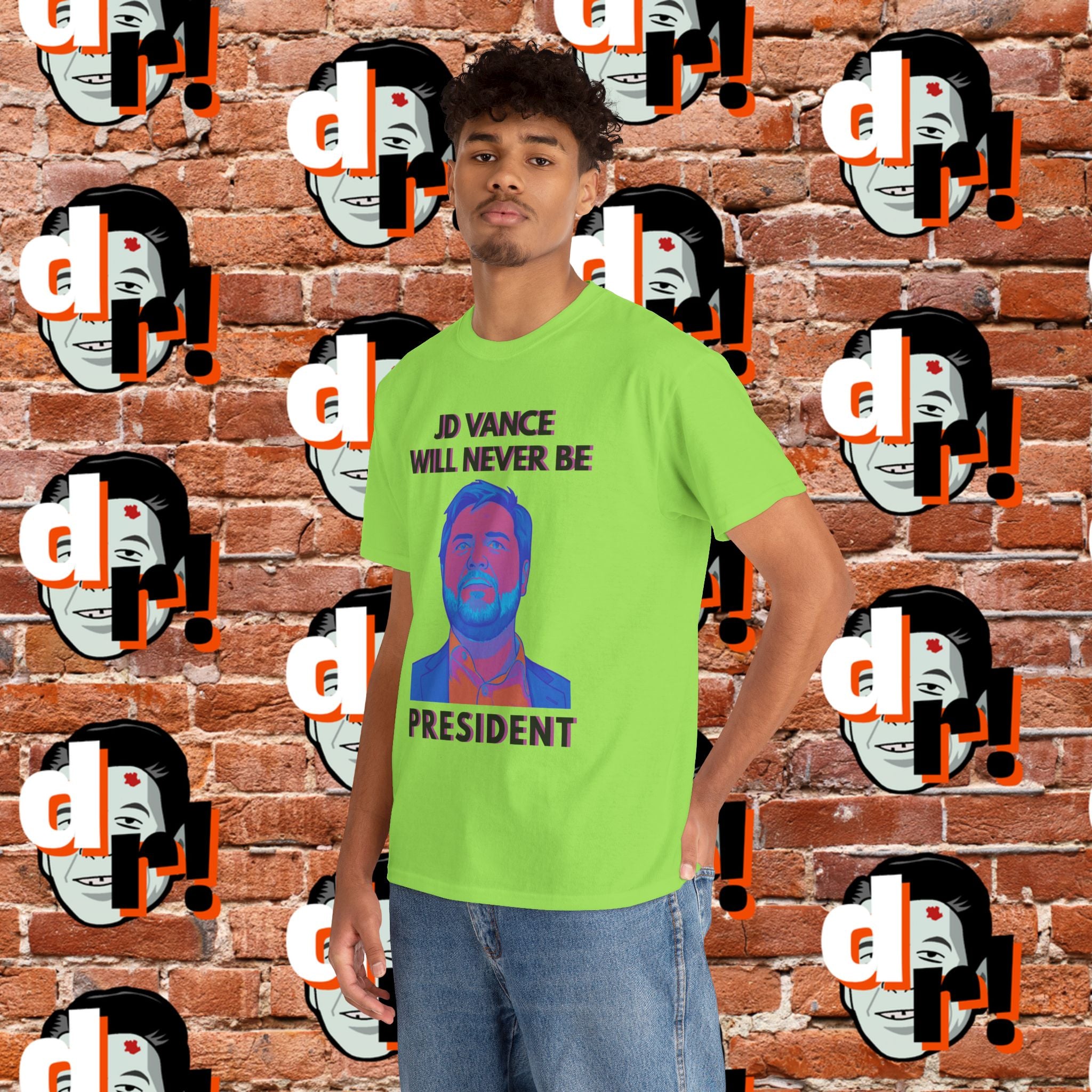 JD Black Unisex Heavy Cotton Tee