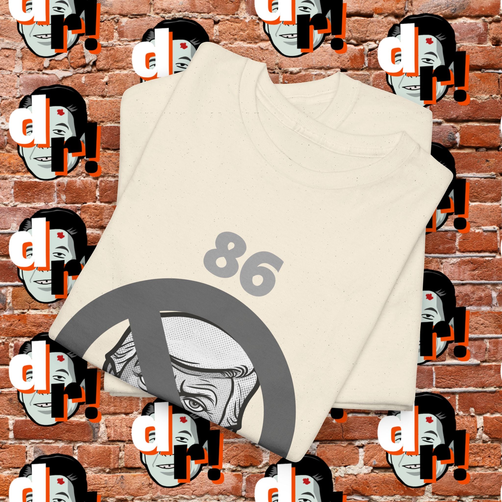 86/47 Monochrome Variant Unisex Heavy Cotton Tee
