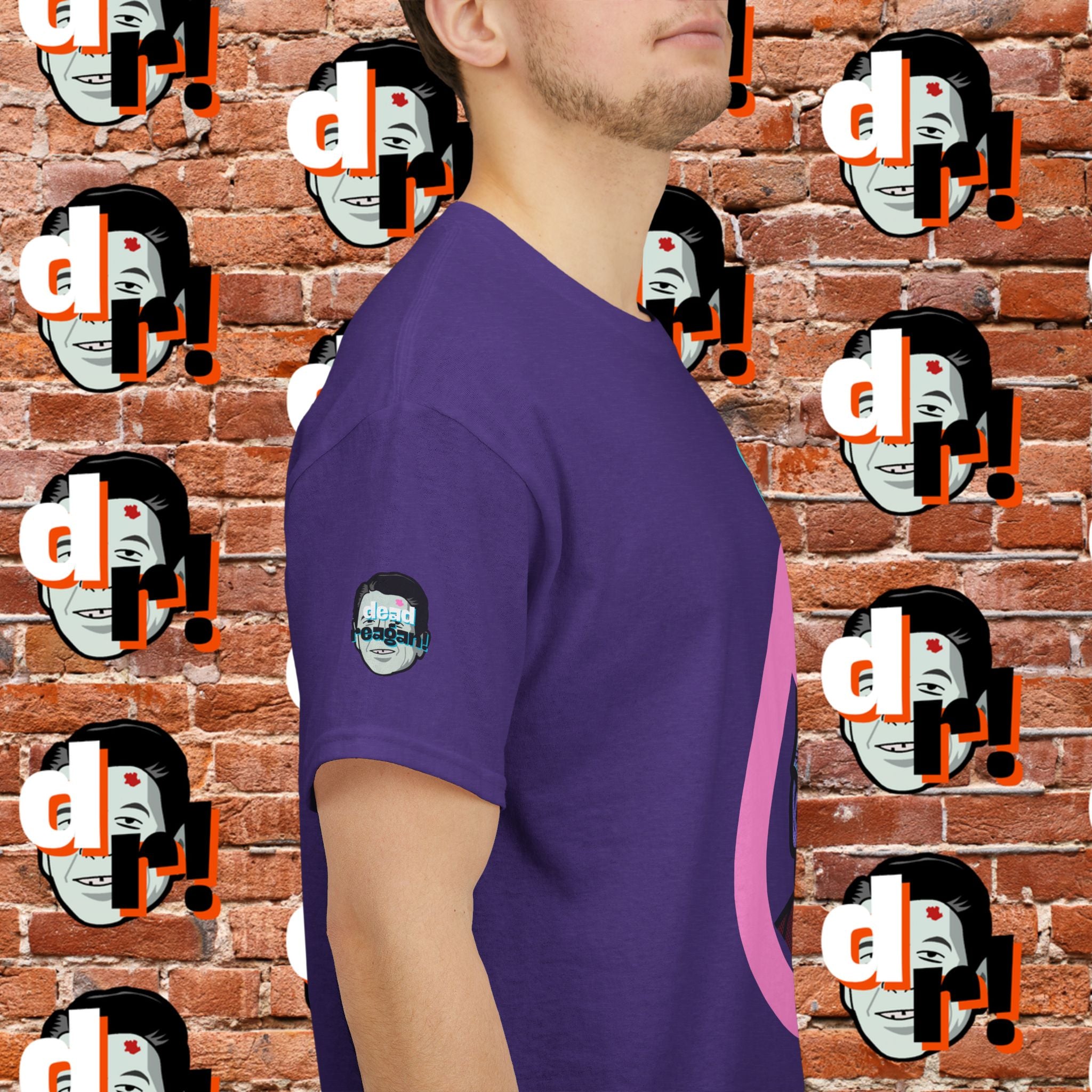 86/47 Teal & Pink Variant Unisex Heavy Cotton Tee