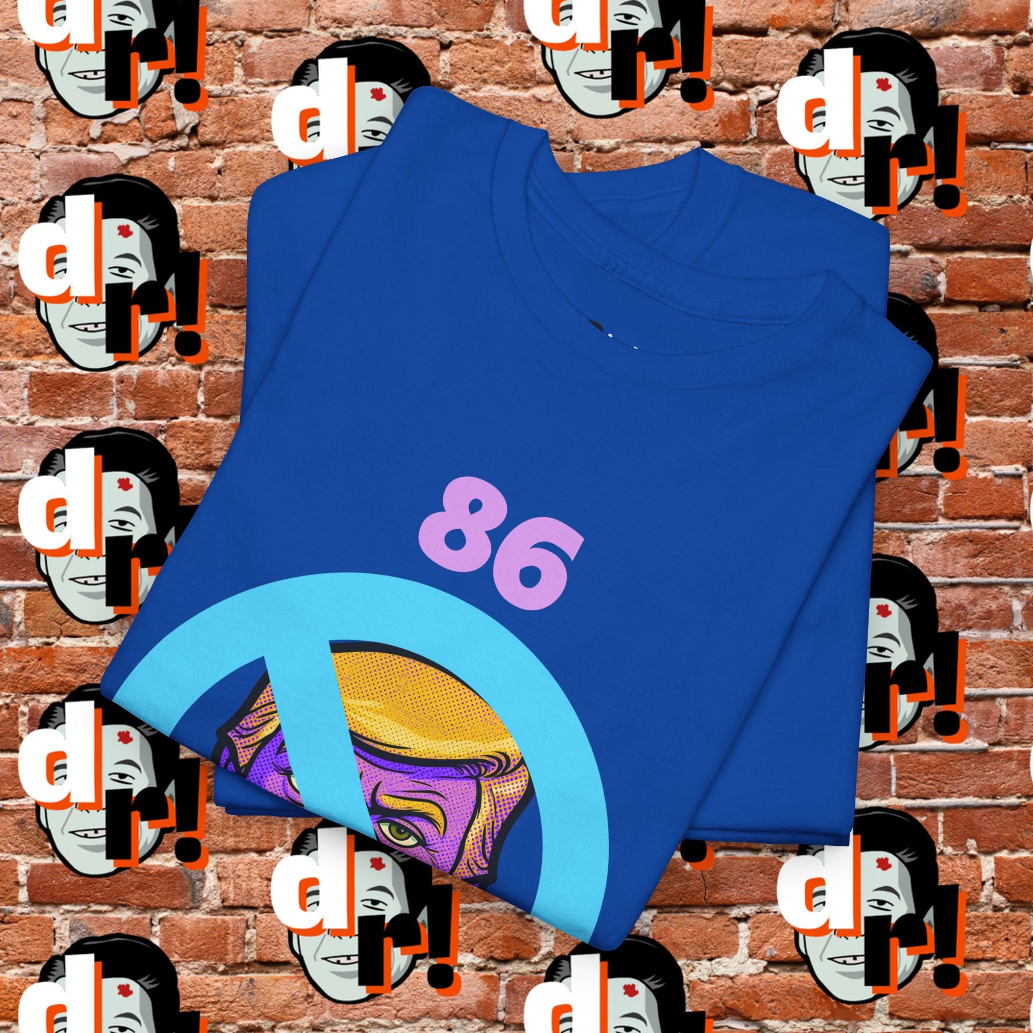 86/47 Lavender & Pink Variant Unisex Heavy Cotton Tee