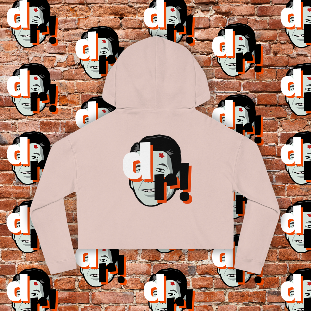 Antifa Wannabe Cropped Hoodie